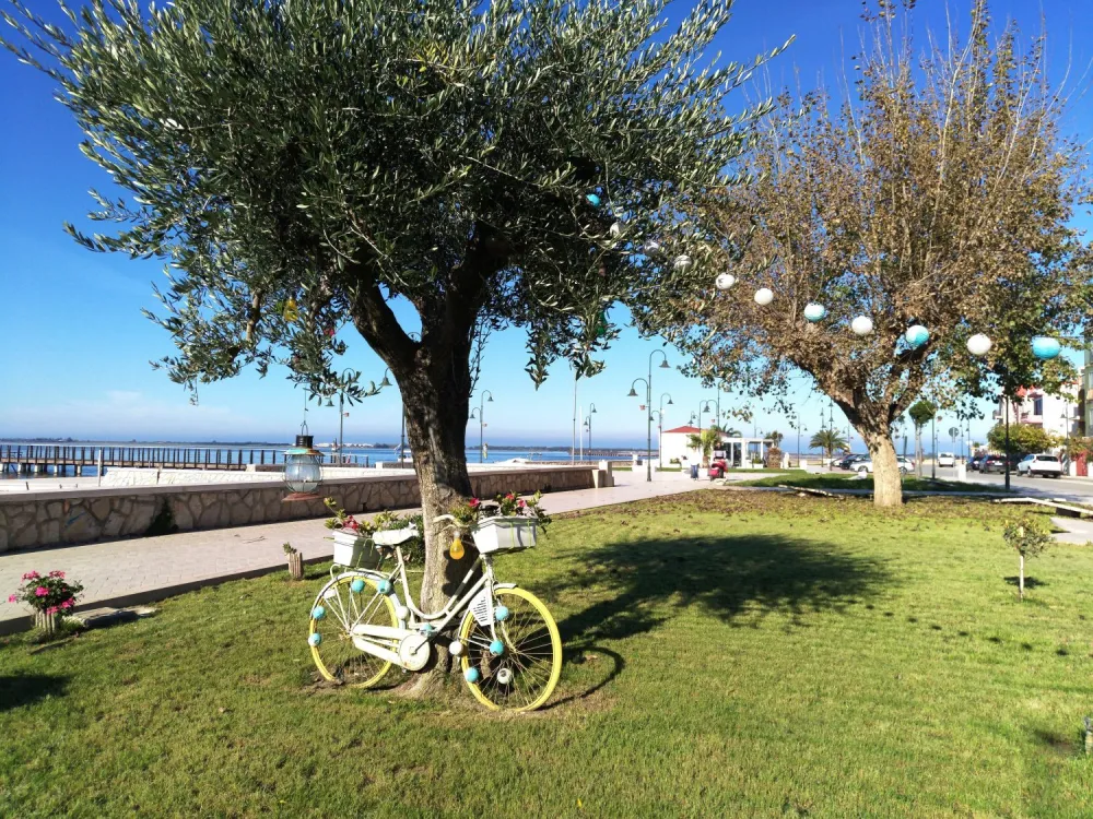 Passeggiata sul lungolago per chi alloggia in un B&B a Lesina vicino al lago